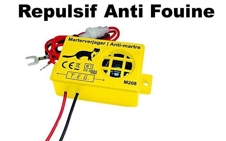 Repulsif anti fouine : boitier anti rongeur voiture